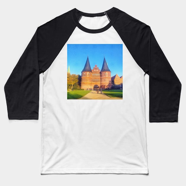 Lübeck I Baseball T-Shirt by RS3PT